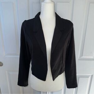 Black Cropped Blazer